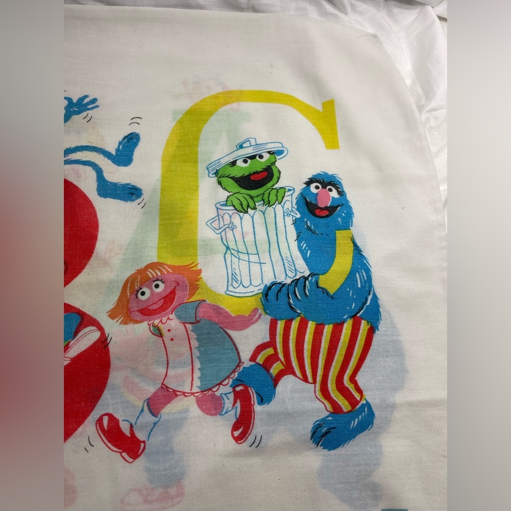 Vintage Sesame Street Pillowcase - Picture 2 of 8